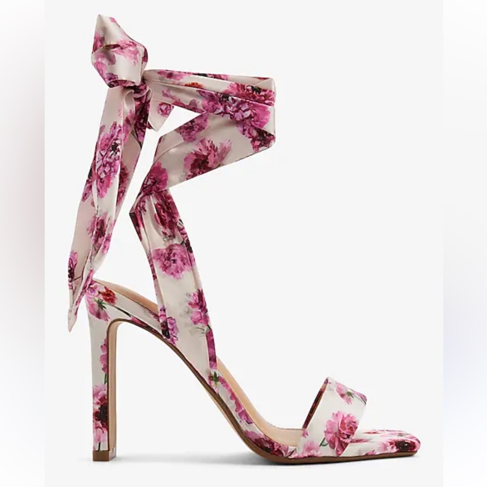 Express Floral Heels